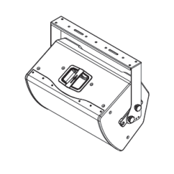 Audiocenter horizontal U-bracket for PF8+