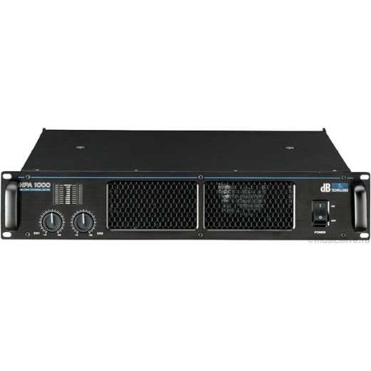 DB TECHNOLOGIES HPA1000 1 и 2-х канальные