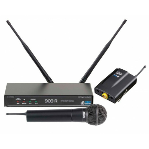 С одним микрофоном DB TECHNOLOGIES PU903M(UG-1) Снято с производства