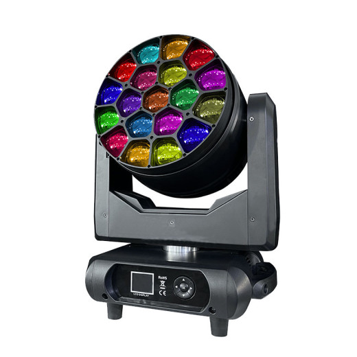 Вращающиеся головы LED типа WASH Dialighting IW 19-15Z B-EYE V3