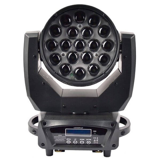 Вращающиеся головы LED типа WASH SHOWLIGHT MH-LED 19х15 Zoom