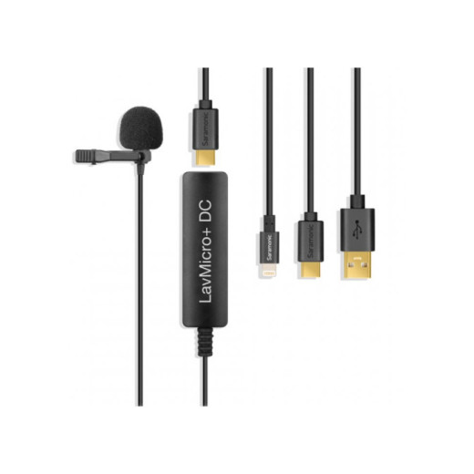 Saramonic LavMicro+DC микрофоны для радиосистем петличные