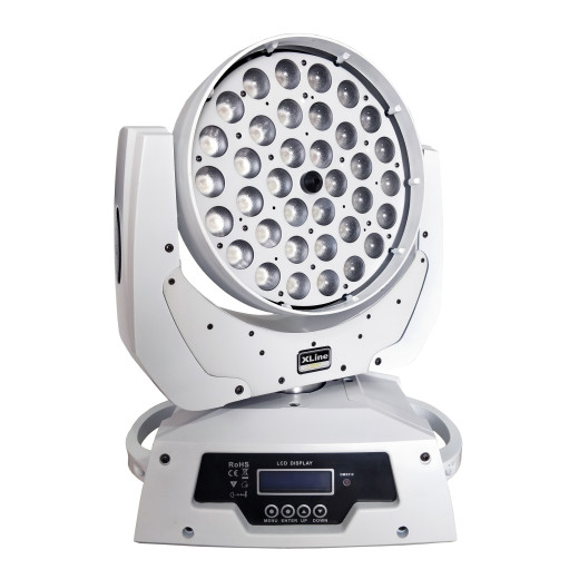 Вращающиеся головы LED типа WASH XLine Light LED WASH-3610 Z W