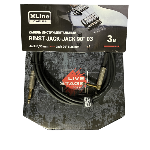 Xline Cables RINST JACK-JACK 90° 03 шнур Jack-Jack