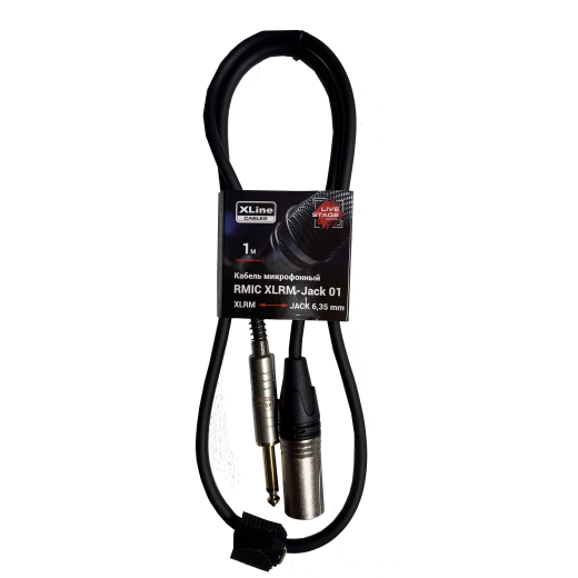 Шнур JACK-XLR Xline Cables RMIC XLRM-JACK 01