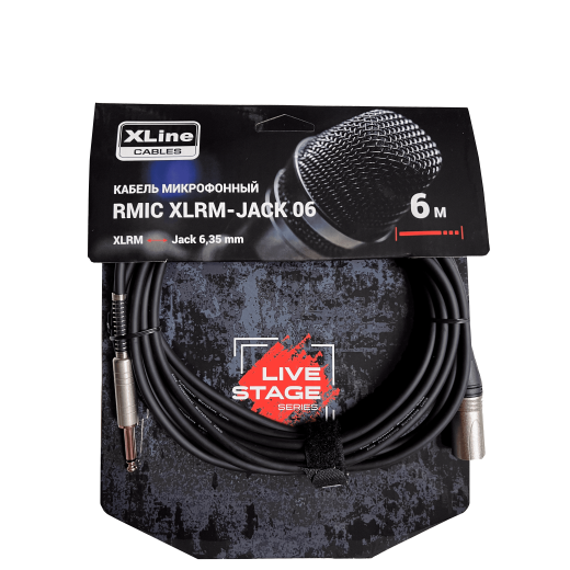 Шнур JACK-XLR Xline Cables RMIC XLRM-JACK 06