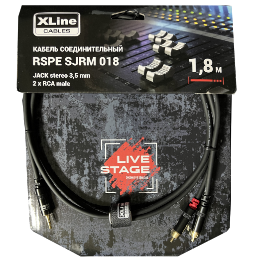 Mini JACK-RCA Xline Cables RSPE SJRM018