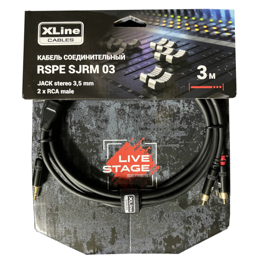 Mini JACK-RCA Xline Cables RSPE SJRM03