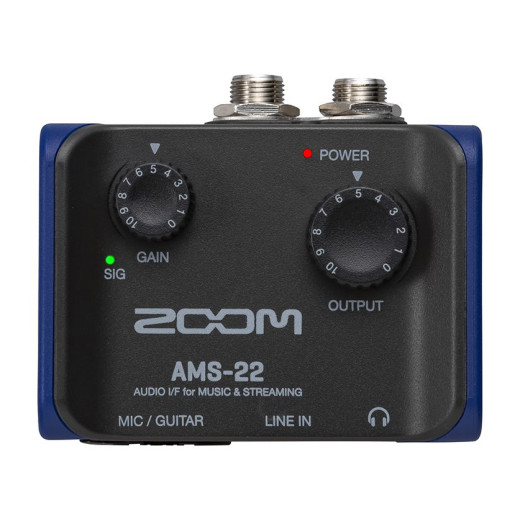 Звуковые карты и интерфейсы Zoom AMS-22