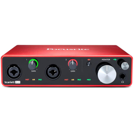 FOCUSRITE SCARLETT 4I4 3RD GEN