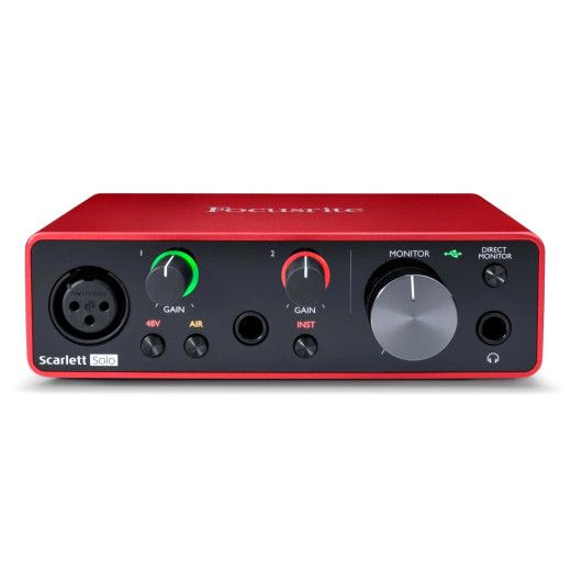 FOCUSRITE SCARLETT SOLO 3RD GEN (товар снят с производства)