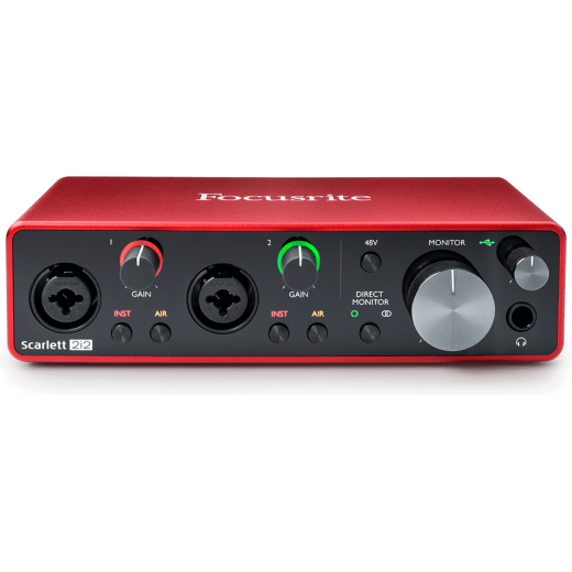 Архив FOCUSRITE Scarlett 2i2 USB(товар снят с производства)
