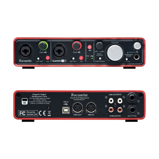 FOCUSRITE Scarlett 2i4 USB