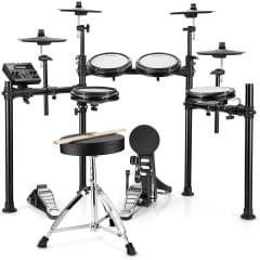 DONNER DED-200P Electric Drum Set 5 Drums 3 Cymbals