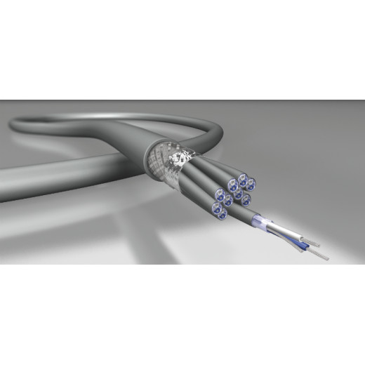 Многожильный кабель DRAKA COMTEQ AC SS 24/7 8P FRNC GREY