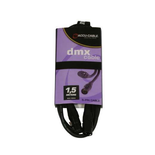 Шнур XLR-XLR American DJ AC-DMX5/1,5