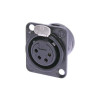 XLR NEUTRIK NC4FD-L-BAG-1