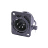 XLR NEUTRIK NC4MDM3-H-B