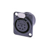 XLR NEUTRIK NC6FD-L-BAG-1