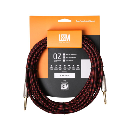 Шнур Jack-Jack Leem FBS-5(BK/RD)