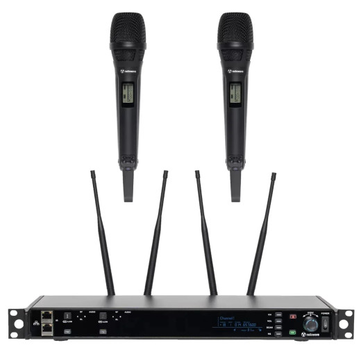 С 2-мя микрофонами Radiowave UHM-1002
