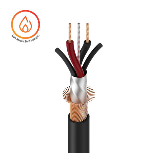 DMX кабель Roxtone DMX001L-LSZH/FRNC/100 Black