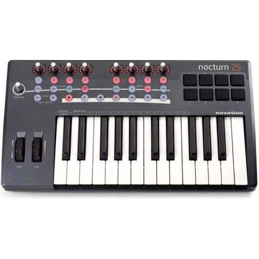 25 клавиш NOVATION Nocturn 25 Keyboard