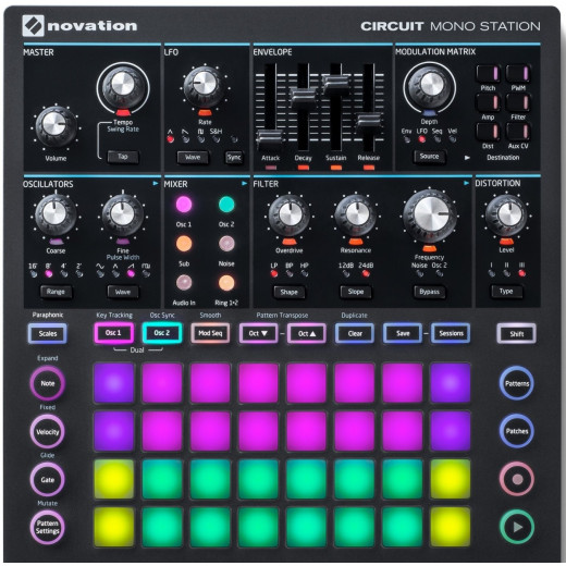 Синтезаторы NOVATION CIRCUIT MONOSTATION