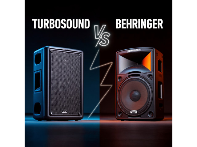 🎤 BEHRINGER vs Turbosound: какая акустика лучше для твоего мероприятия?