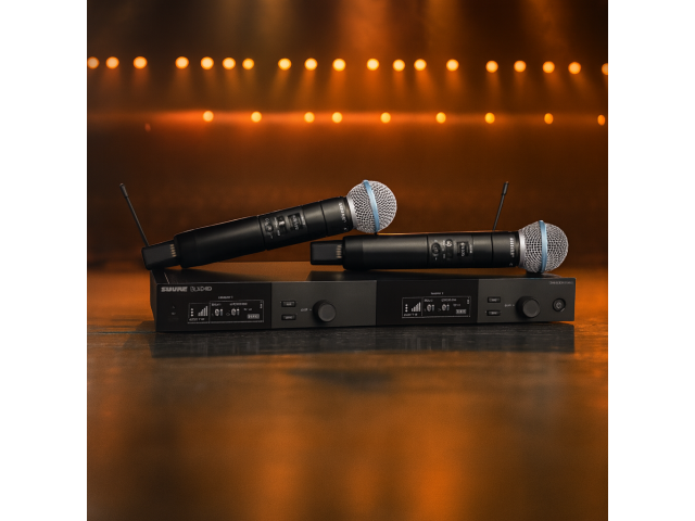 Shure SLXD24DE/B58: профессиональный вокал без помех и ограничений
