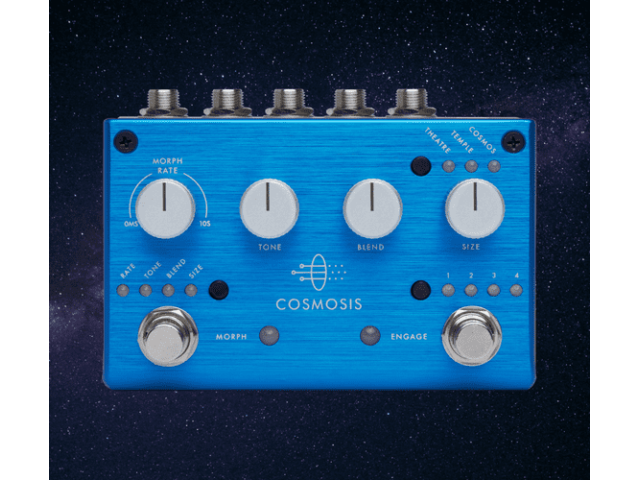 Новая педаль от Pigtronix Cosmosis Stereo Ambient Reverb