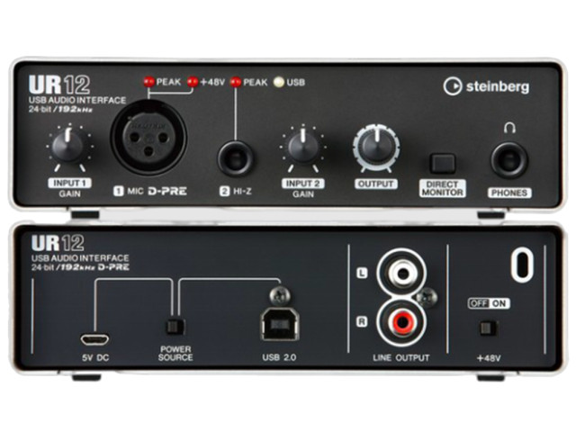 Внешняя звуковая карта Steinberg UR12