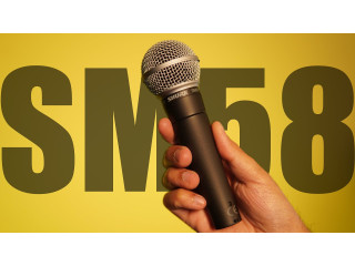 Факт о музыкальном оборудовании: Shure SM58 — микрофон, переживший всё 🎤