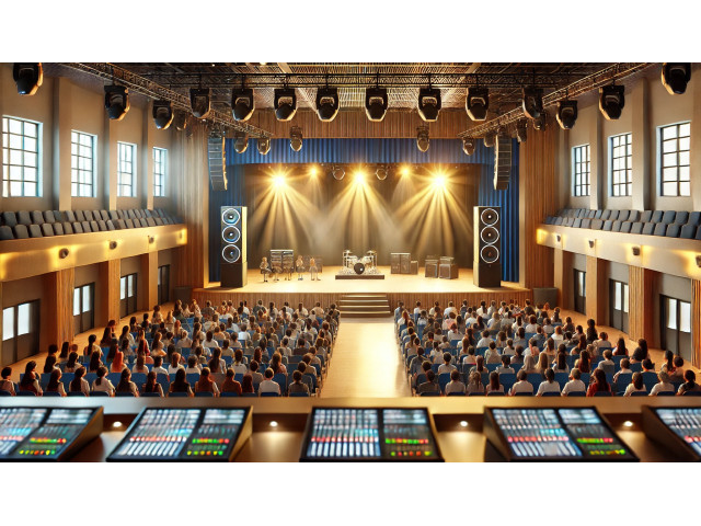 Музыкальное оборудование для школы в актовый зал: создаем атмосферу для ярких мероприятий 🎉