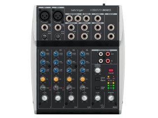 BEHRINGER XENYX 802S - компактный на 8 входов микшер