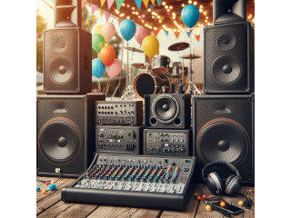Музыкальное оборудование для проведения праздников 🎉🎶