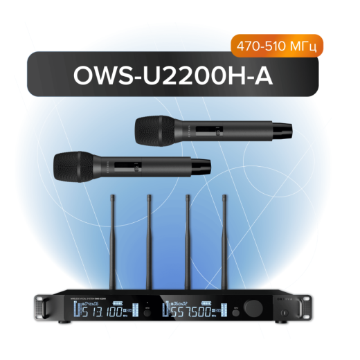 С 2-мя микрофонами Октава OWS-U2200H-A