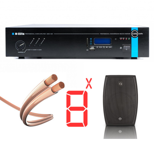 Комплект акустического оборудования для катка в ТЦ