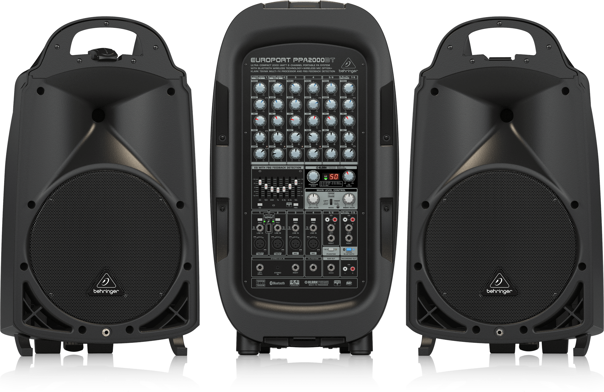 Behringer PPA2000BT - Купить акустические системы по лучшей цене.