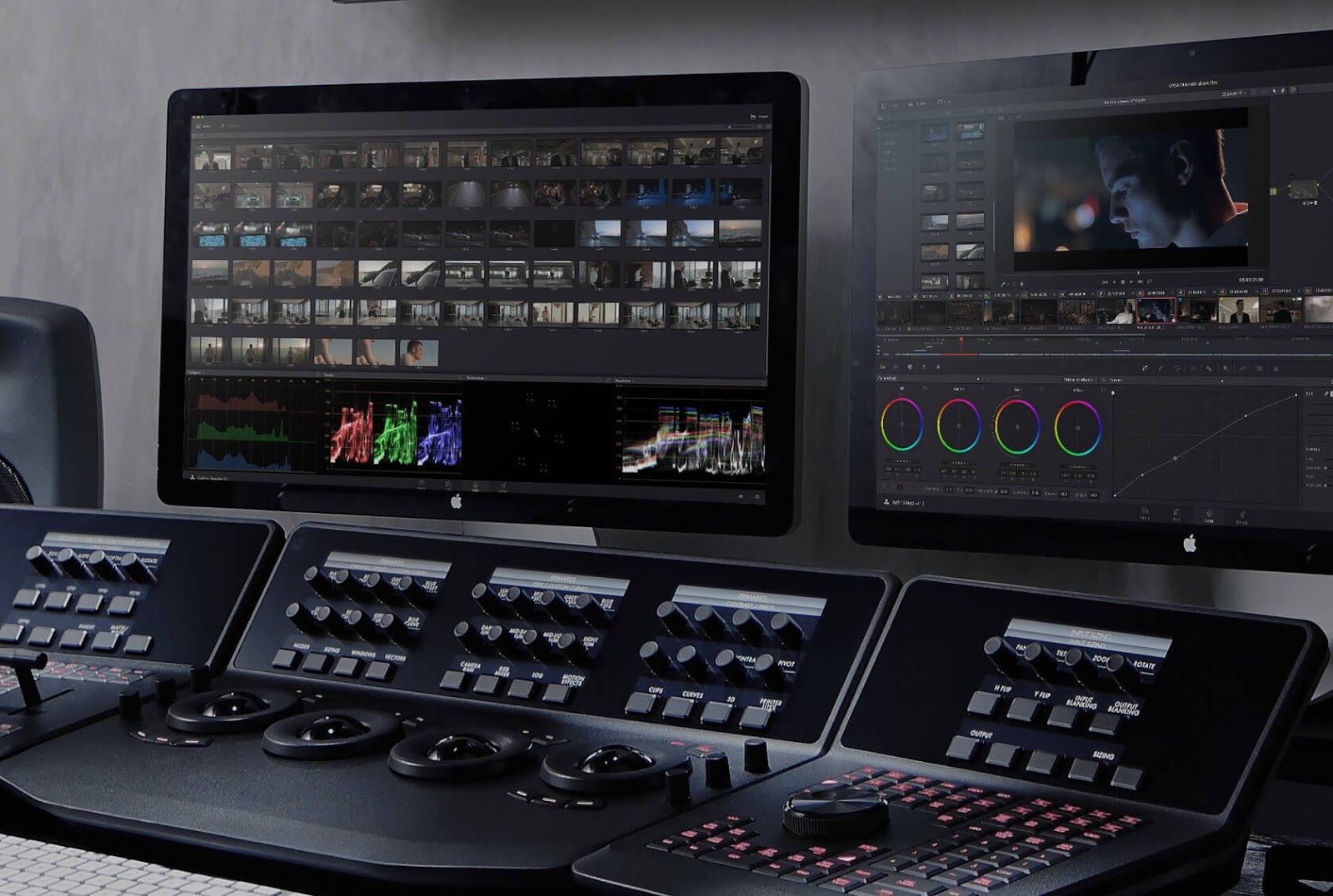 Картинка в картинке davinci resolve