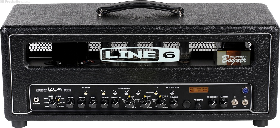 line 6 bogner spider valve head