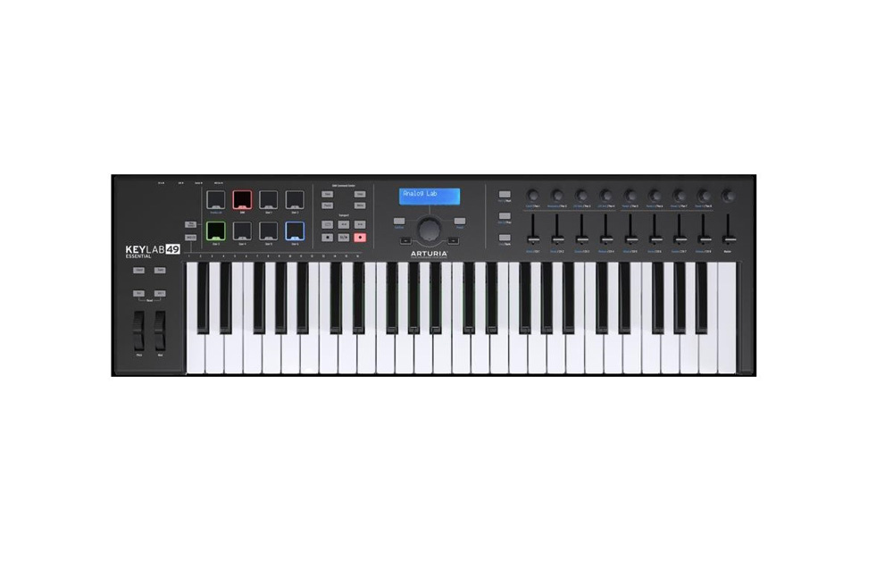 arturia keylab 49 essential controller keyboard