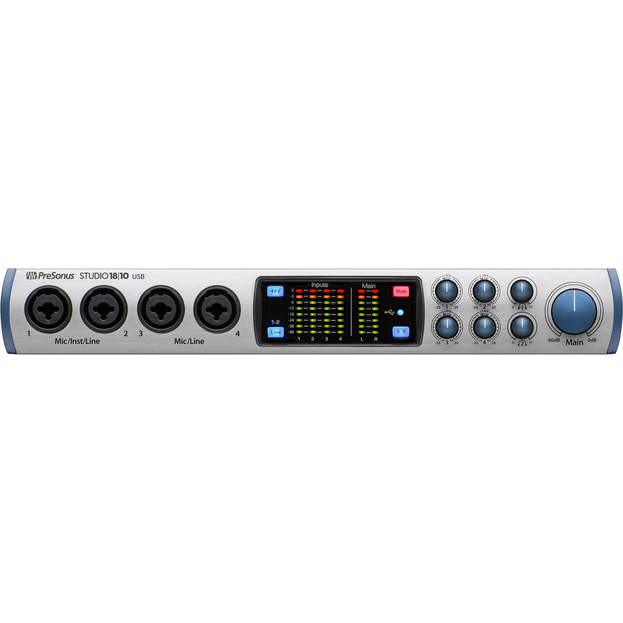 PRESONUS Studio 1810-Купить USB-интерфейс по лучшей цене.