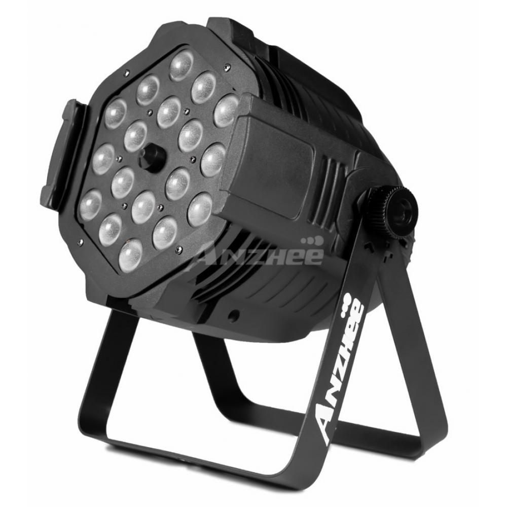 Zooma 18. Led par 18x18 RGBWA UV. Прожектор ANZHEE.