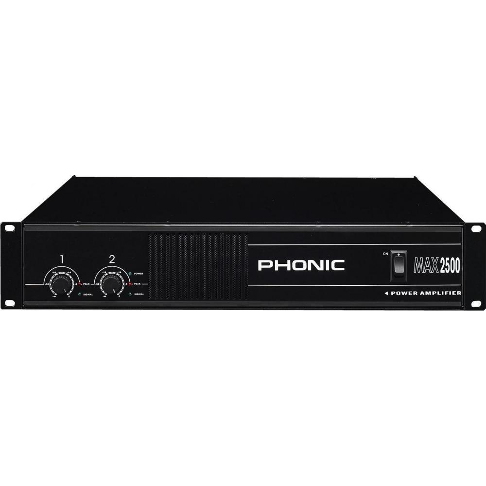 Усилитель мощности PHONIC MAX 2500 V10 купить в Москве с доставкой