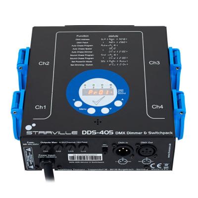 Stairville DDS-405 DMX Dimmer & Switcher