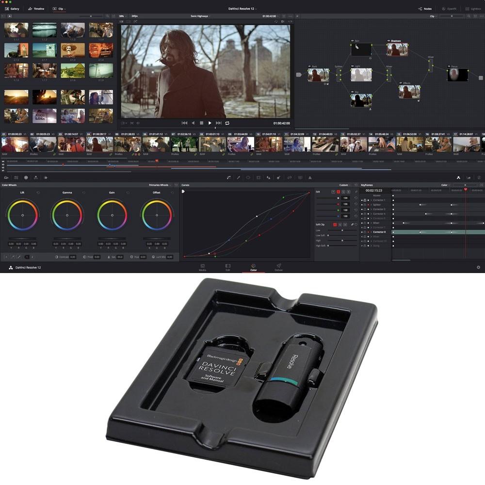 Видеомикшер, A/V микшер и блок спецэффектов Blackmagic DaVinci Resolve  Studio Dongle купить в Москве с доставкой