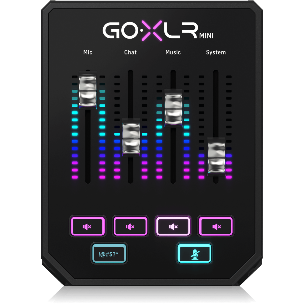 Внешняя звуковая карта tc helicon go xlr mini