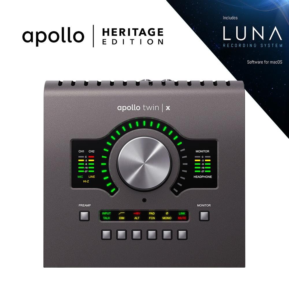 Universal Audio Apollo Twin X QUAD Heritage Edition — Купить звуковые карты  Universal Audio по лучшей цене.