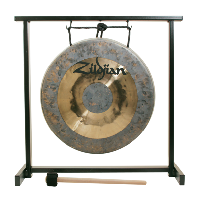 ZILDJIAN P0565 12` TRADITIONAL GONG AND STAND SET